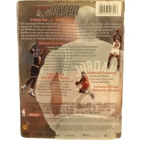 Ultimate Jordan 2 Disc DVD Set  Michae Jordan Basketball - Picture 1 of 7